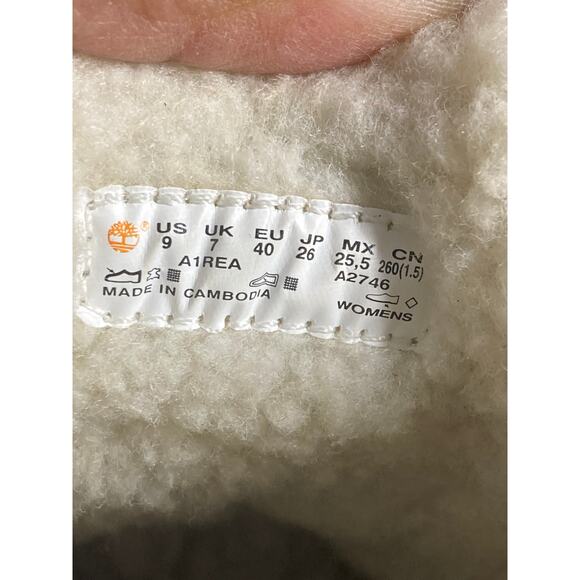 Timberland Womens Londyn Sneaker Boots in Sheepskin/Nubuck - Picture 6 of 7